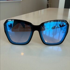 Saint Laurent Black Sunglasses with Gold Accent